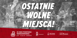 Ostatnie dostępne miejsca!