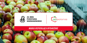 Jabłka na mecie