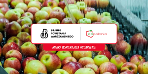 Jabłka na mecie