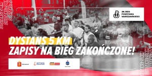 Zapisy na dystans 5 km zakończone!