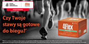 Biegasz? Wspieraj swoje stawy z 4Flex!