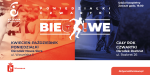 Dołącz do treningów biegowych Aktywnej Warszawy